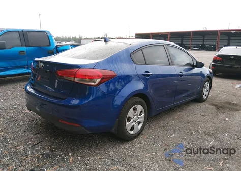 2017 Kia Forte Lx z USA, uszkodzony, nr VIN 3KPFK4A7XHE161563